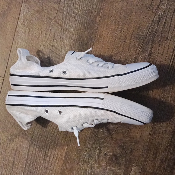 Converse low tops woven white 💜 - Picture 7 of 8